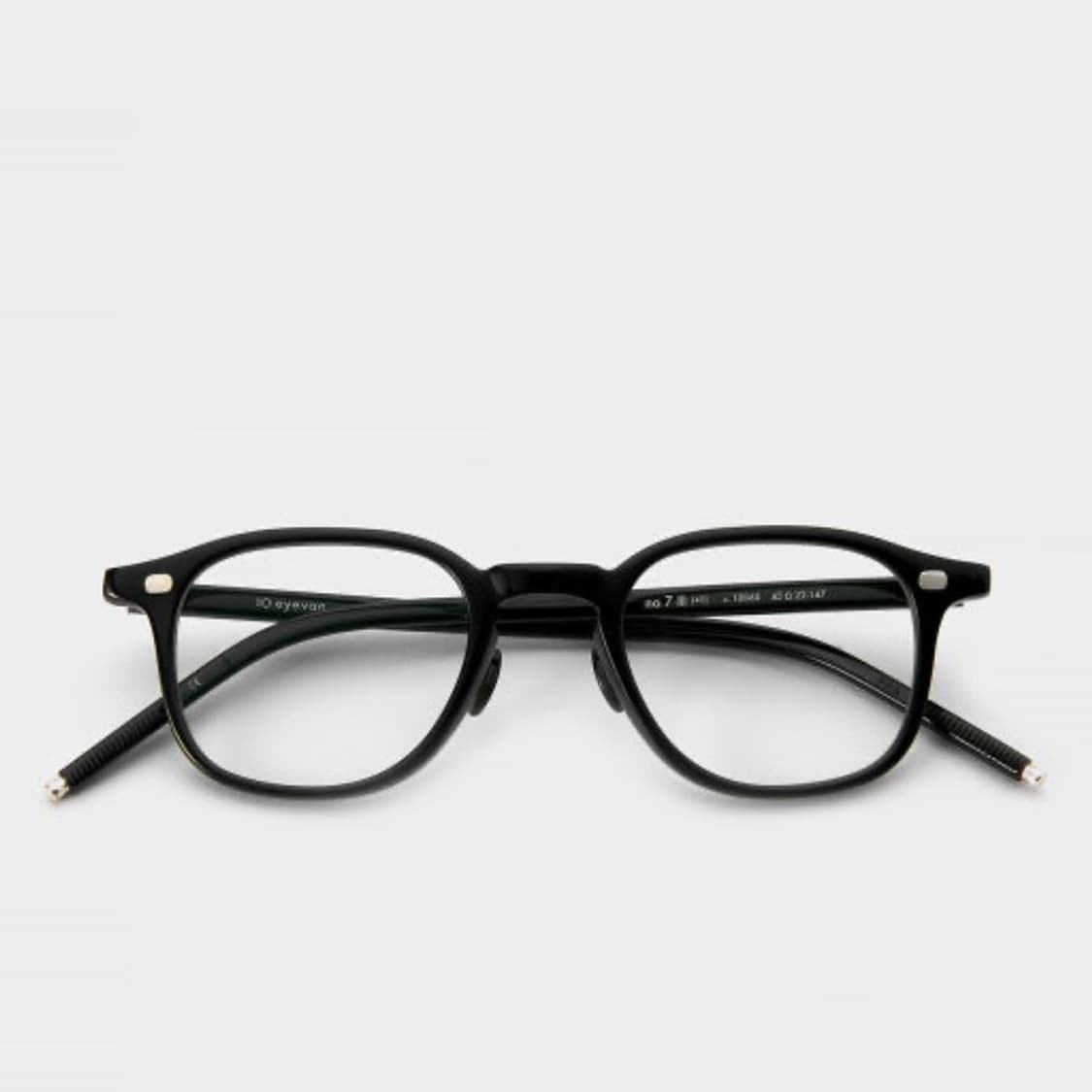 텐아이반 no7 유광 블랙 45 사이즈 뿔테 안경 상품이미지1