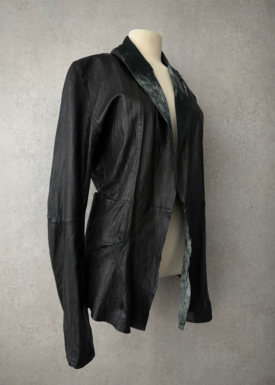 Obscur lamb leather jacket 상품이미지6
