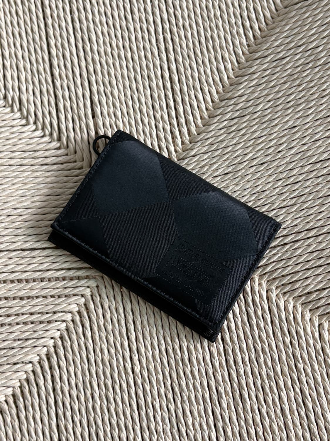 요시다 포터 다이아몬드 체크 패턴 카드 지갑 상품이미지5