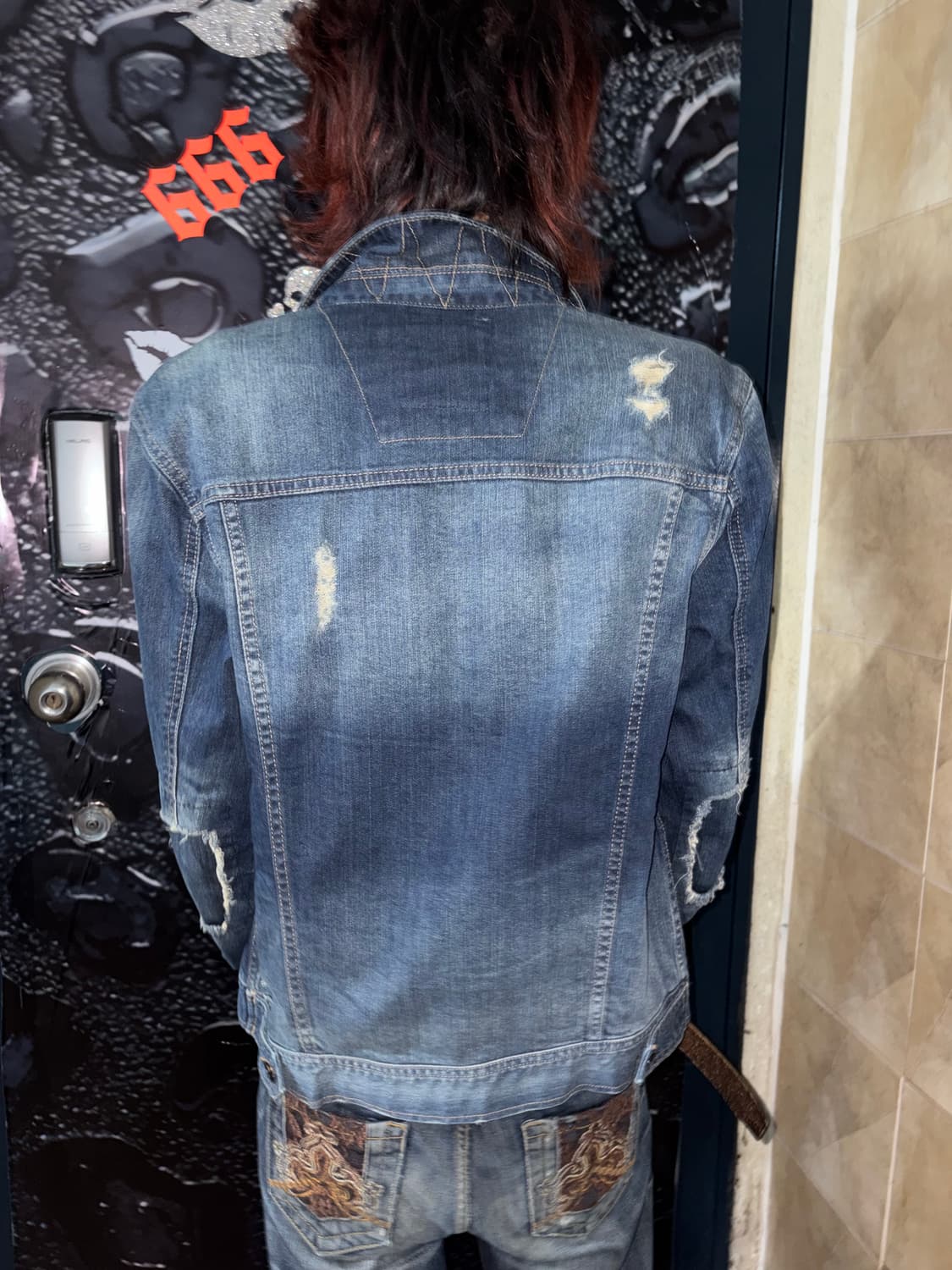 Buckaroo grunge detail denim jk 상품이미지6