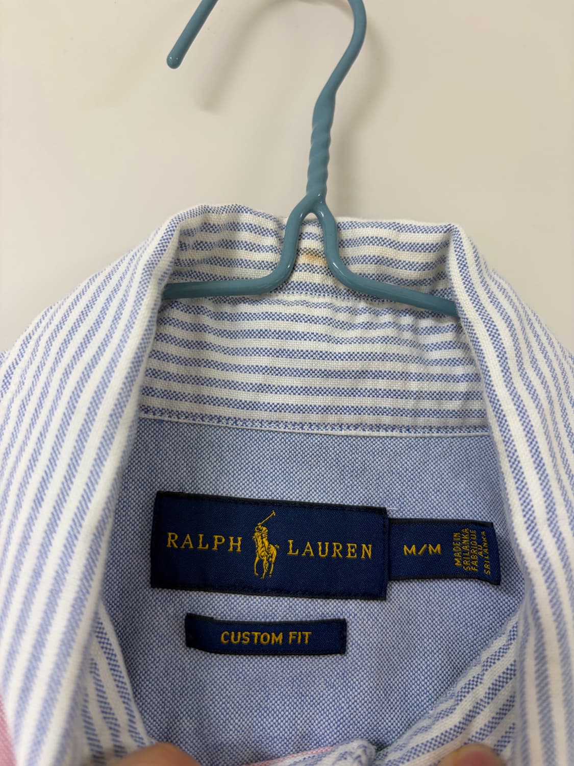 폴로 랄프로렌 옥스포드 컬러블록 셔츠 상품이미지4