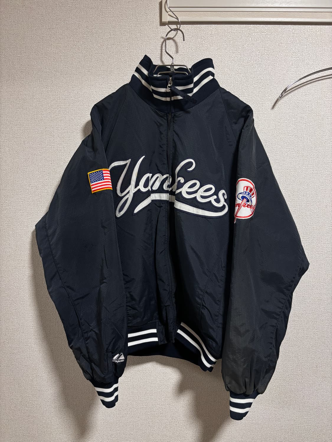 마제스틱 뉴욕양키즈 덕아웃 자켓 오왼 상품이미지1