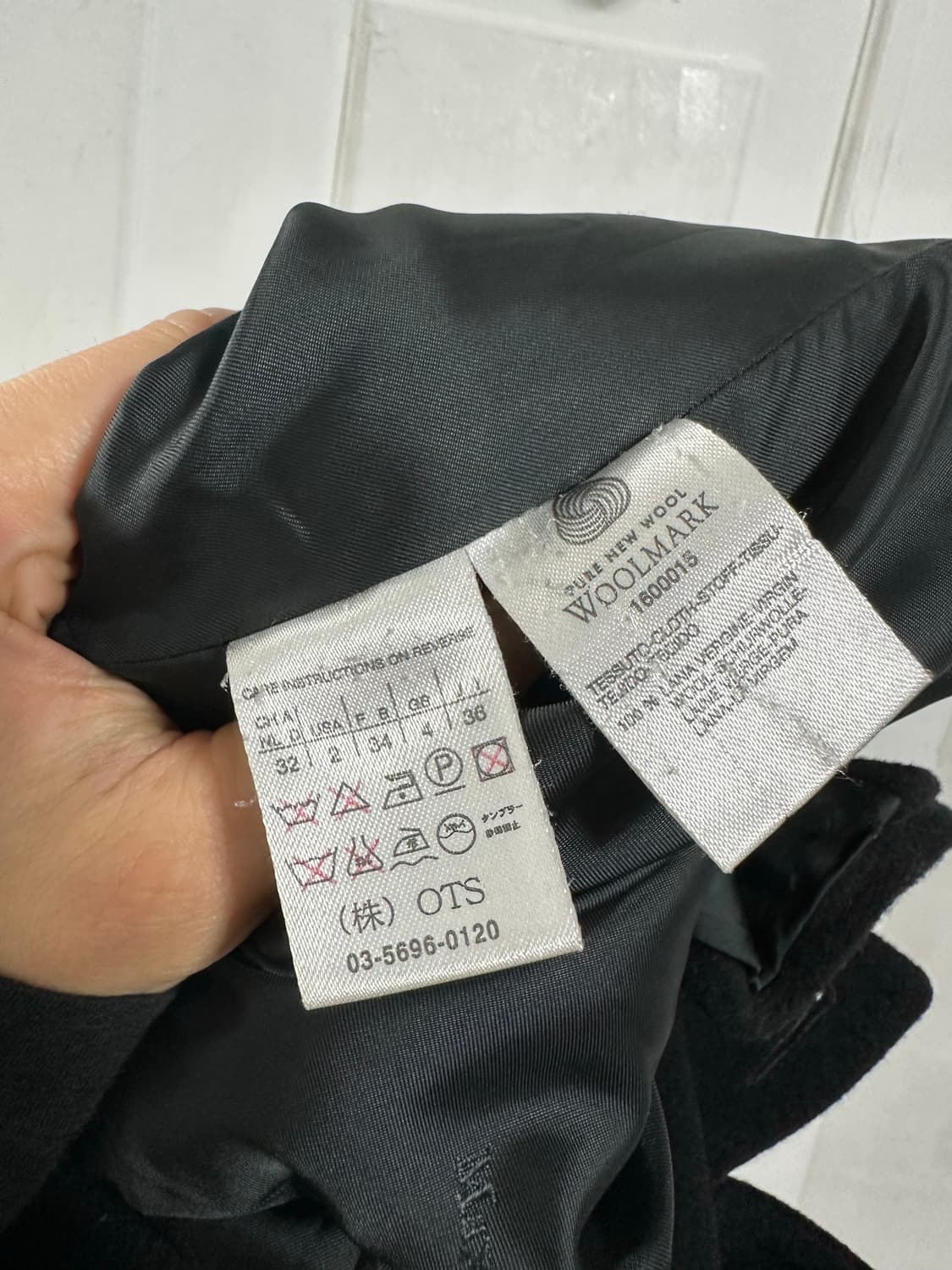 막스마라 더블 브레스티드 울 코트 상품이미지4