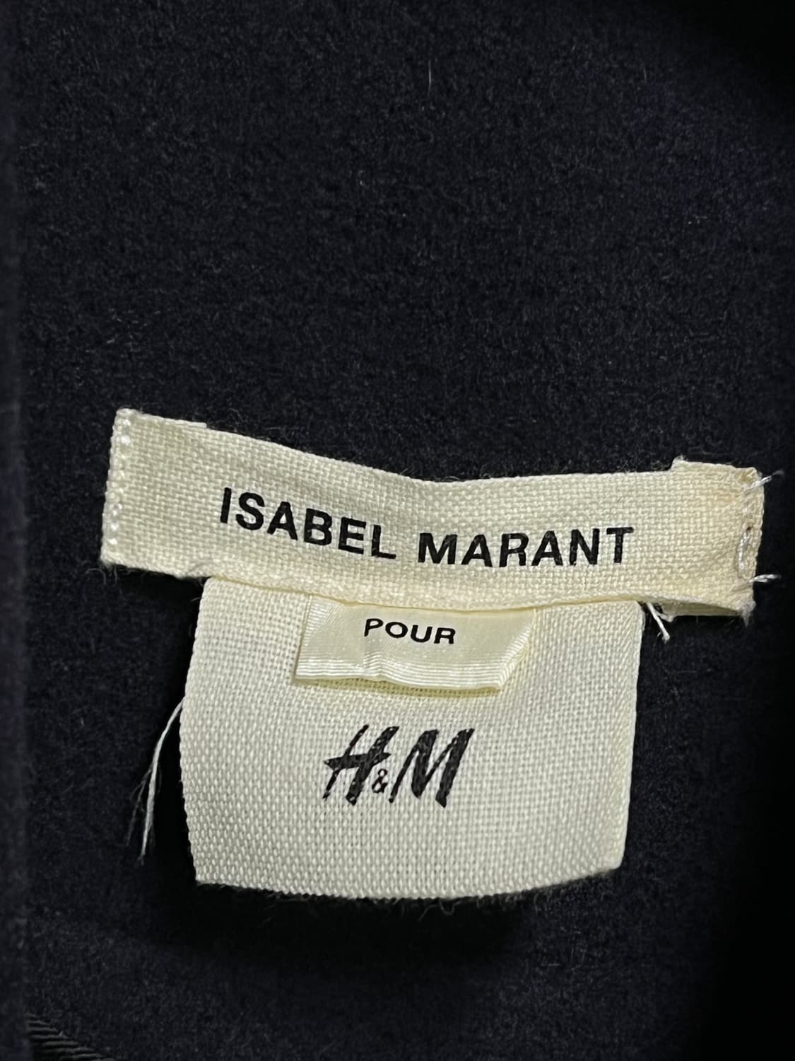 이자벨마랑 X H&M 울 더블 코트 52  105정도 상품이미지4