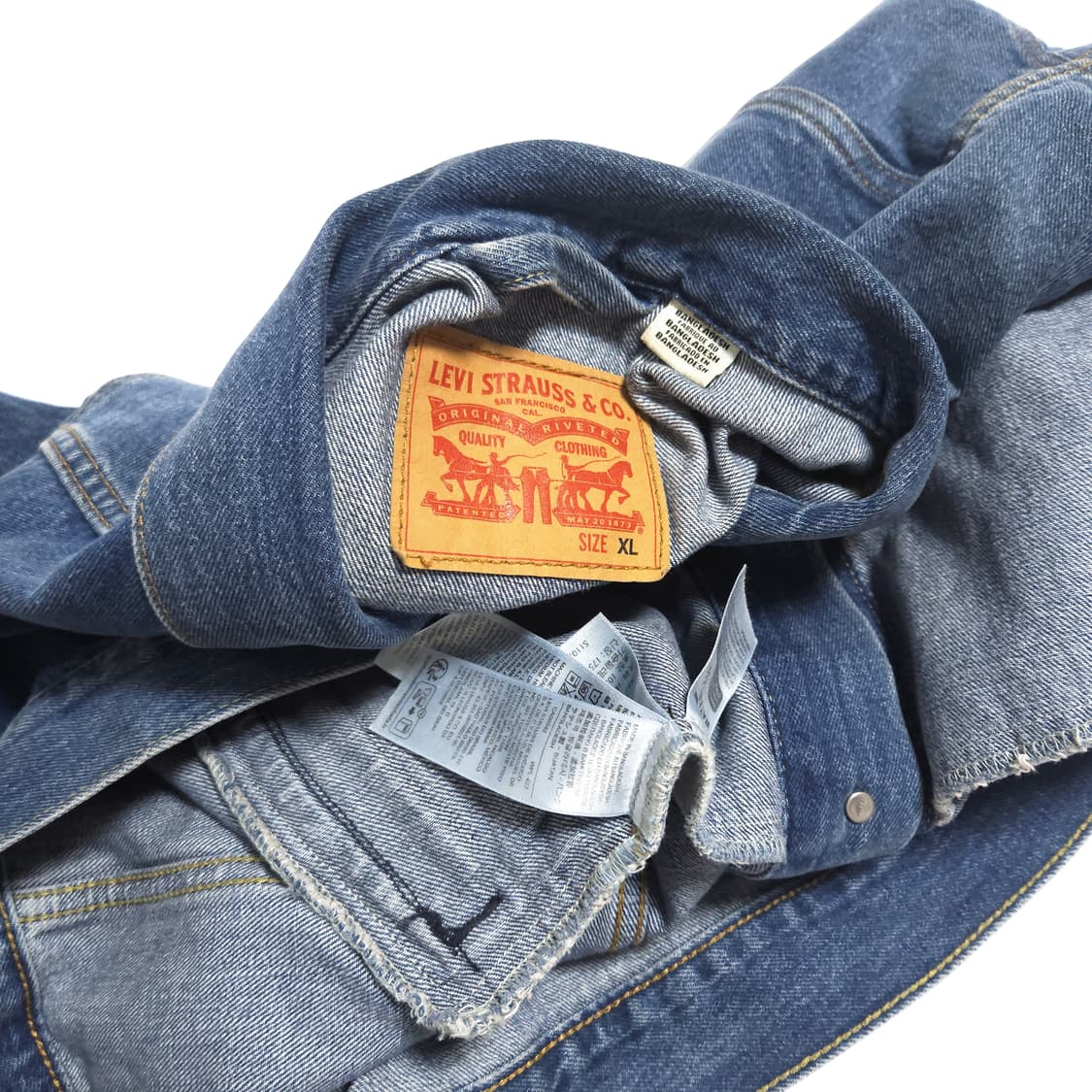 리바이스 Levis 데님 트러커 자켓 라이트인디고 상품이미지7