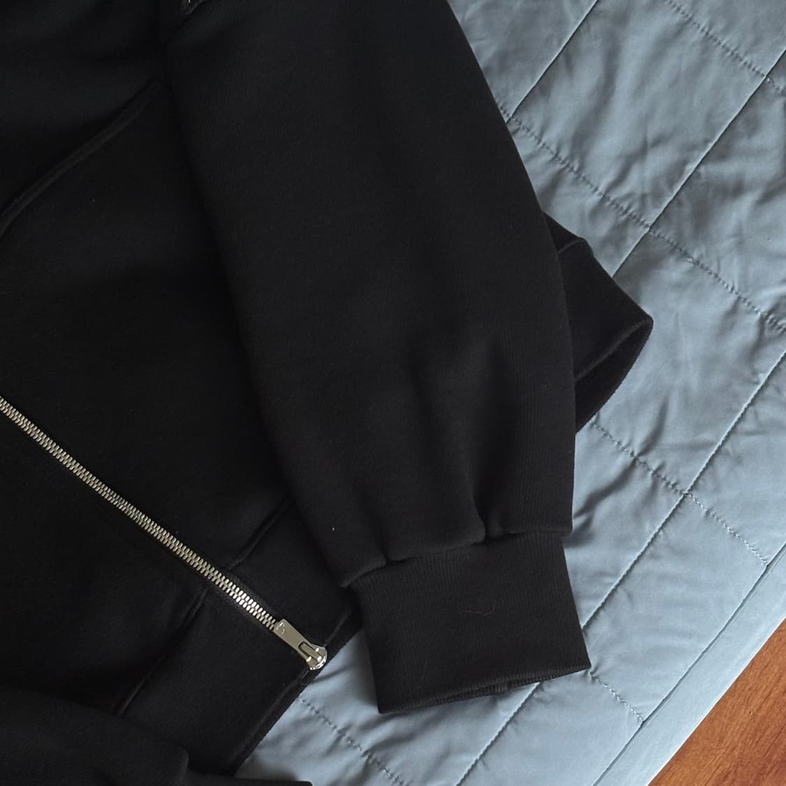 포그서비스 후디진호 후디 ma-1 hoodie black 1 size 상품이미지3