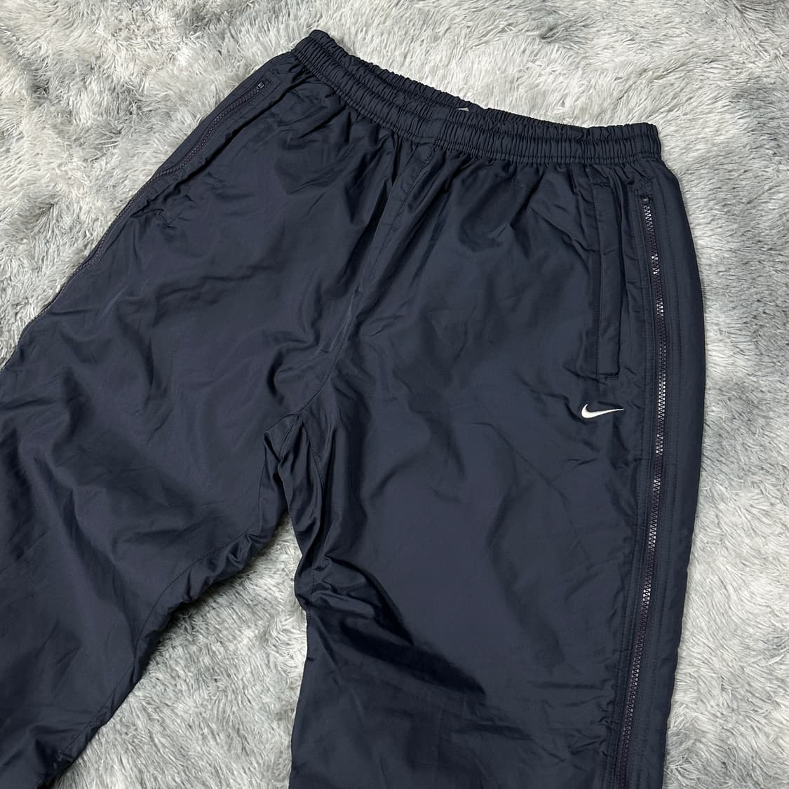 나이키올드스쿨 사이드지퍼 누빔 겨울팬츠 XL 상품이미지2