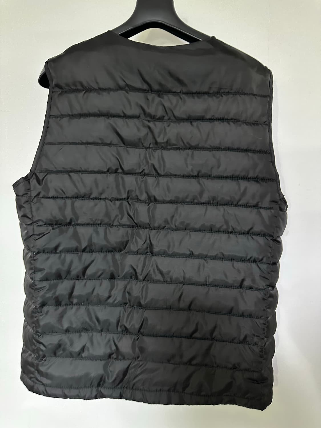 TBC 블랙 경량 패딩 조끼 상품이미지2