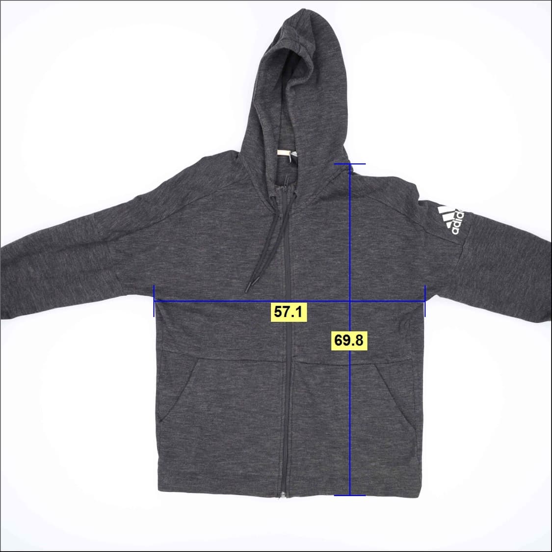 2XL 아디다스 후드집업 0515H1 상품이미지7