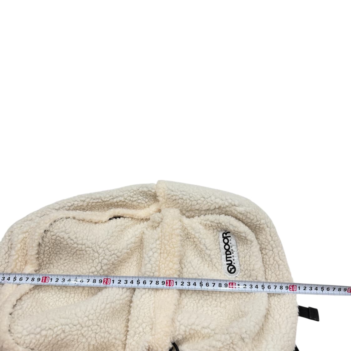 아웃도어프로덕츠 보아 플리스 뽀글이 백팩 가방 아이보리 상품이미지7