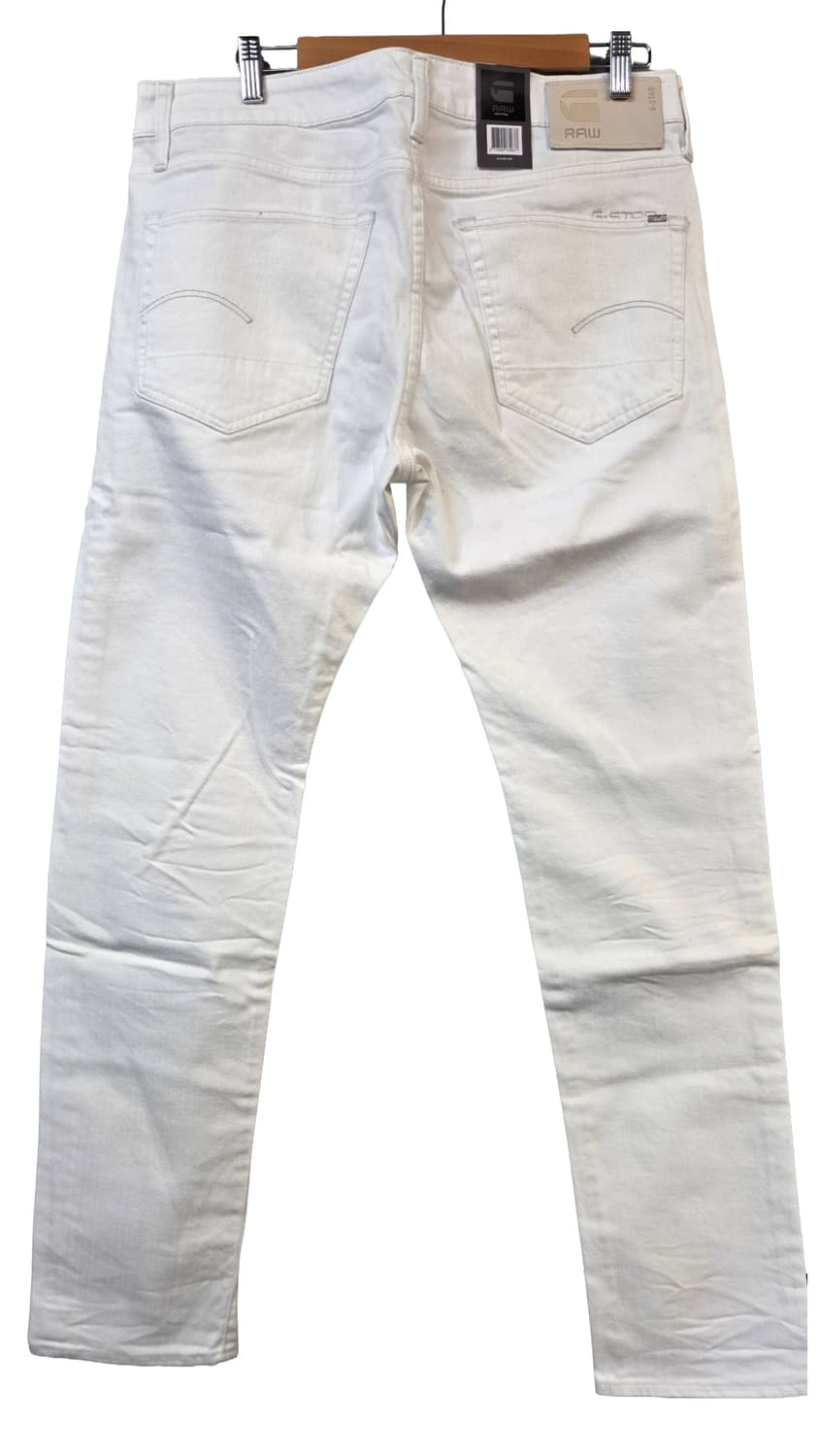 G-Star RAW 화이트 데님 팬츠(W34/L32) 상품이미지2
