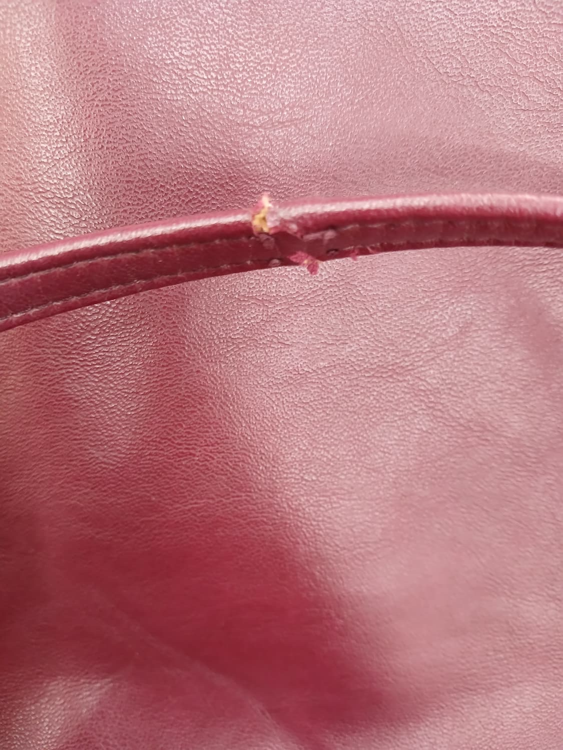 버건디 빈티지 토트 &숄더 가방 상품이미지3