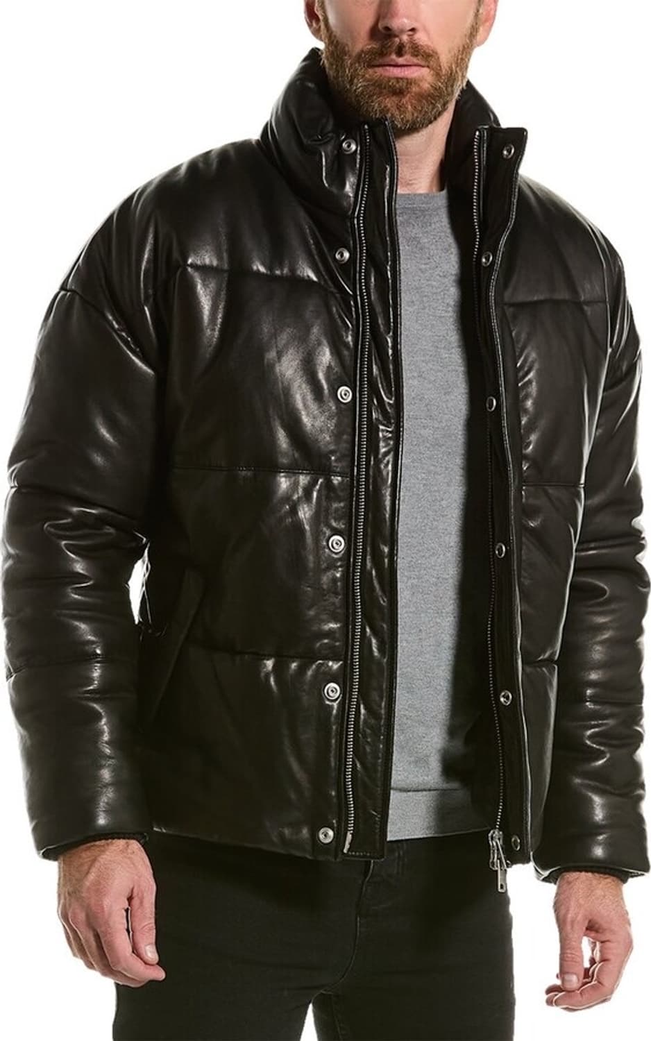 ALLSAINTS MERCER LEATHER PUFFER L 상품이미지5