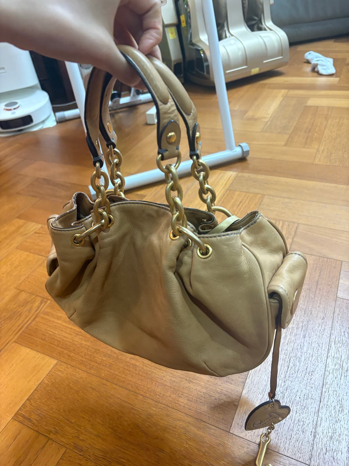 쥬시꾸뛰르 양가죽 가방 상품이미지1