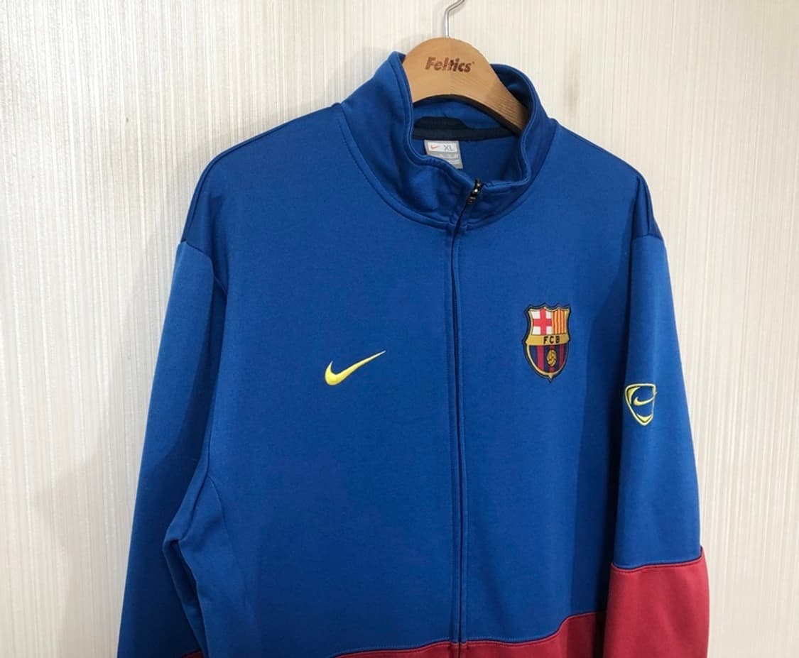 나이키 09-10 FC바르셀로나 트레이닝자켓/트랙슈트 XL(110) 상품이미지5