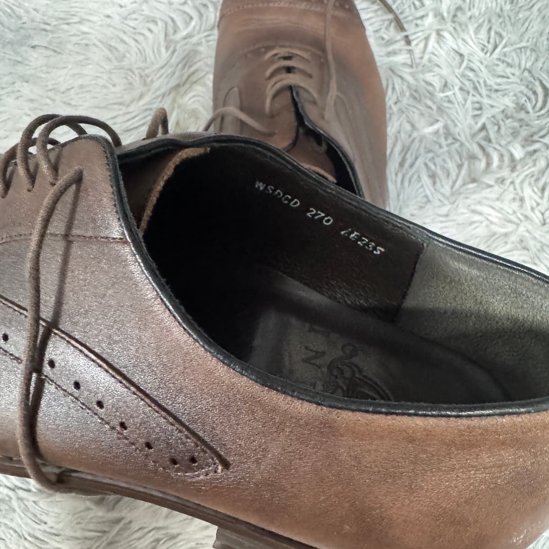 이니지오 테일러 수제구두 270사이즈  상품이미지3