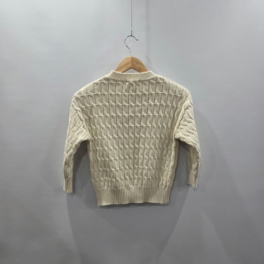 리미떼두두 키즈 그림자수 케이블 니트 L 상품이미지4