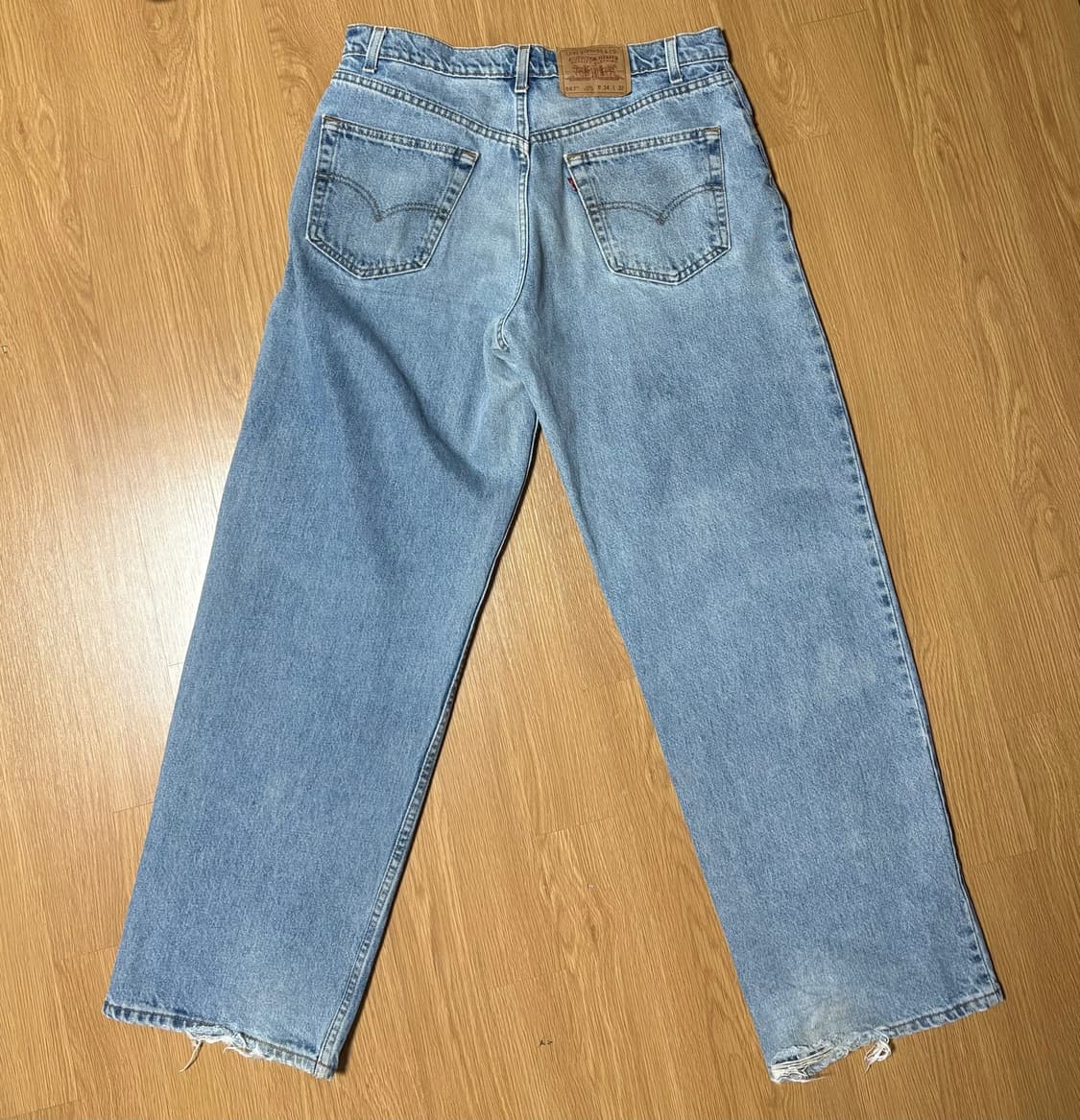 90s levis 567 (USA) 상품이미지2