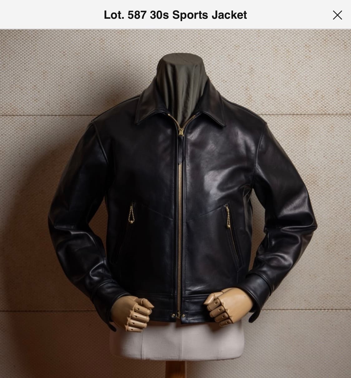 아카펠라 클로딩 30s 스포츠 자켓 구합니다 상품이미지1