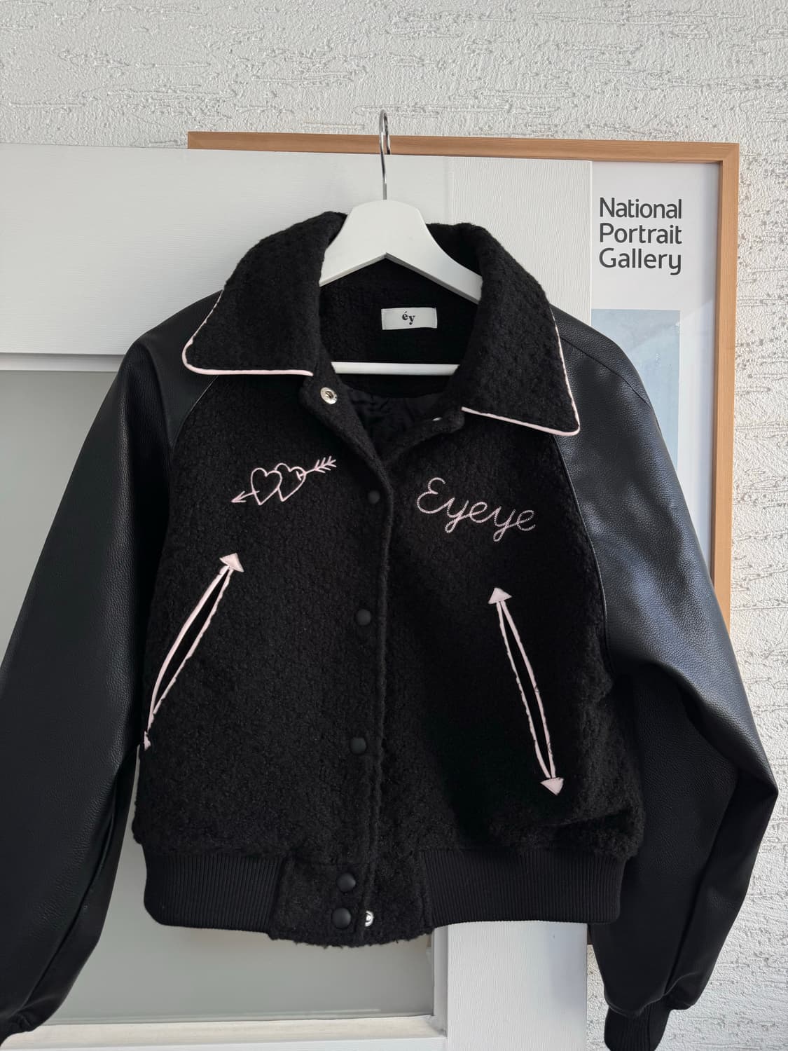 [EYEYE] 아이아이 패딩 점퍼 자켓 블랙 F 상품이미지2