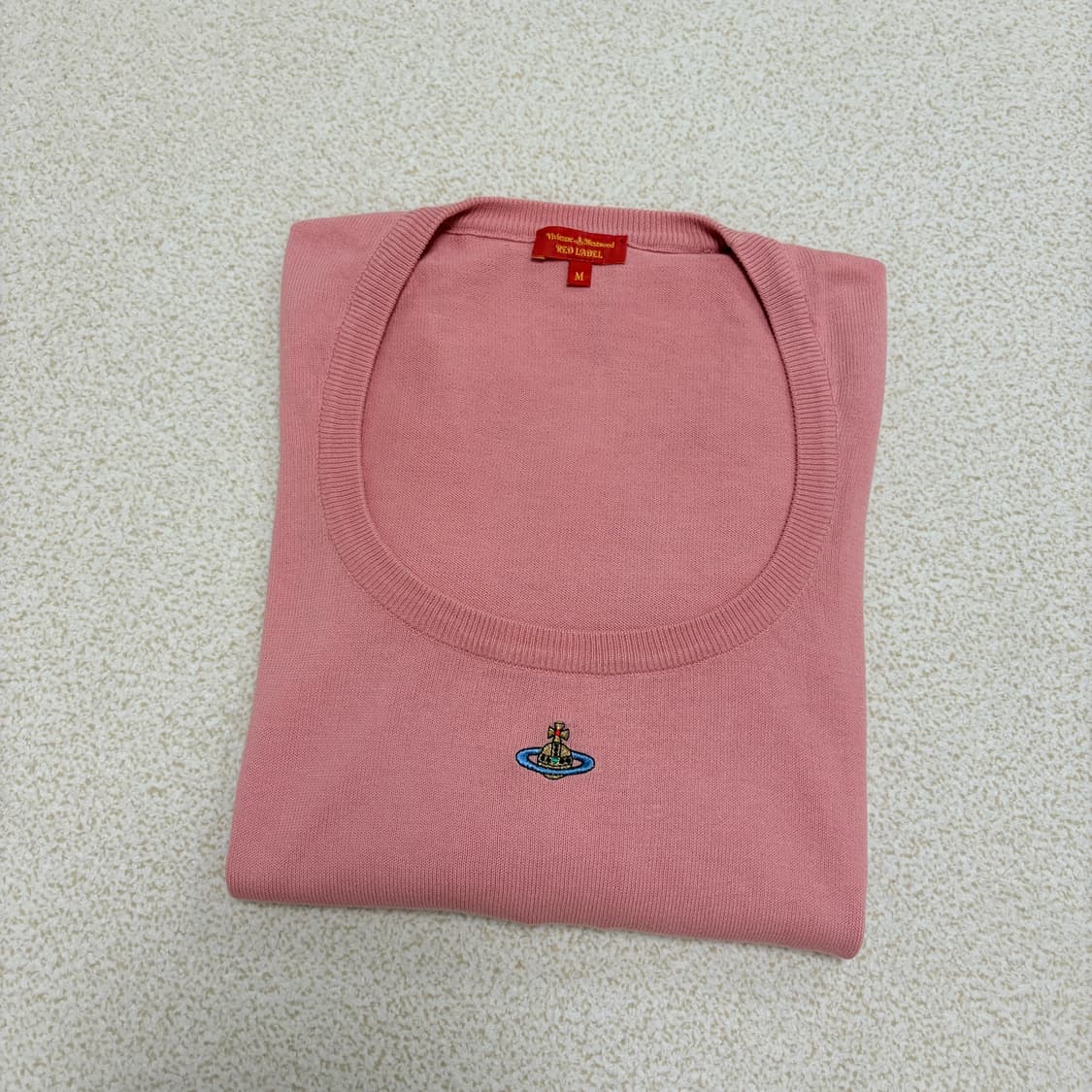 비비안웨스트우드 임포트 유넥 핑크 니트 상품이미지4