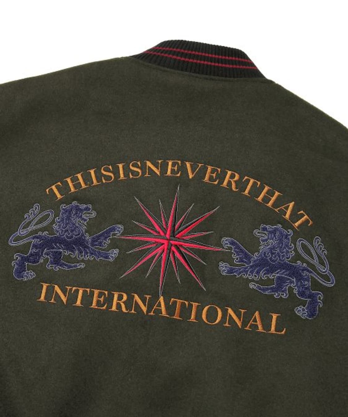 디스이즈네버댓 Lion 바시티 자켓 s  상품이미지3