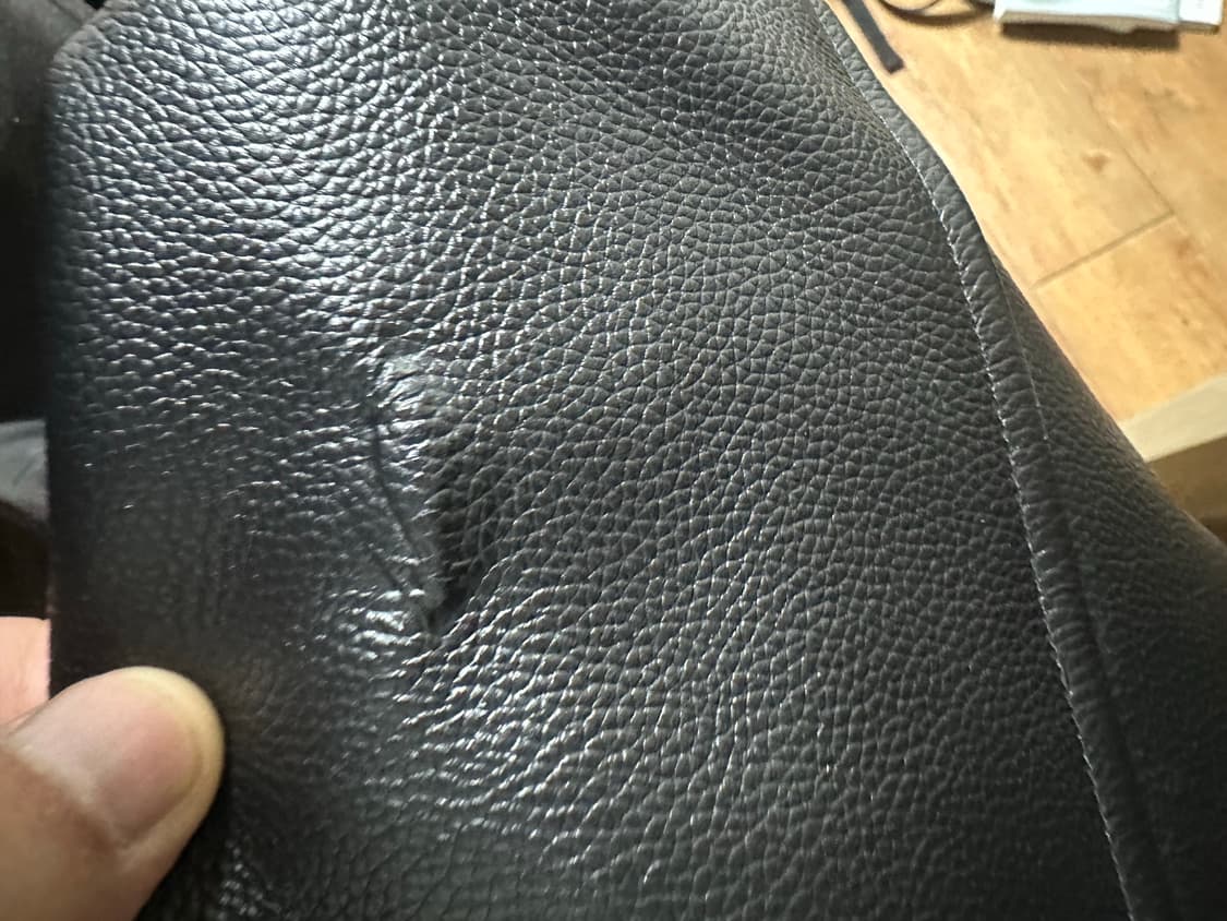 아웃스탠딩 가죽 바시티 스태디움 자켓 상품이미지3