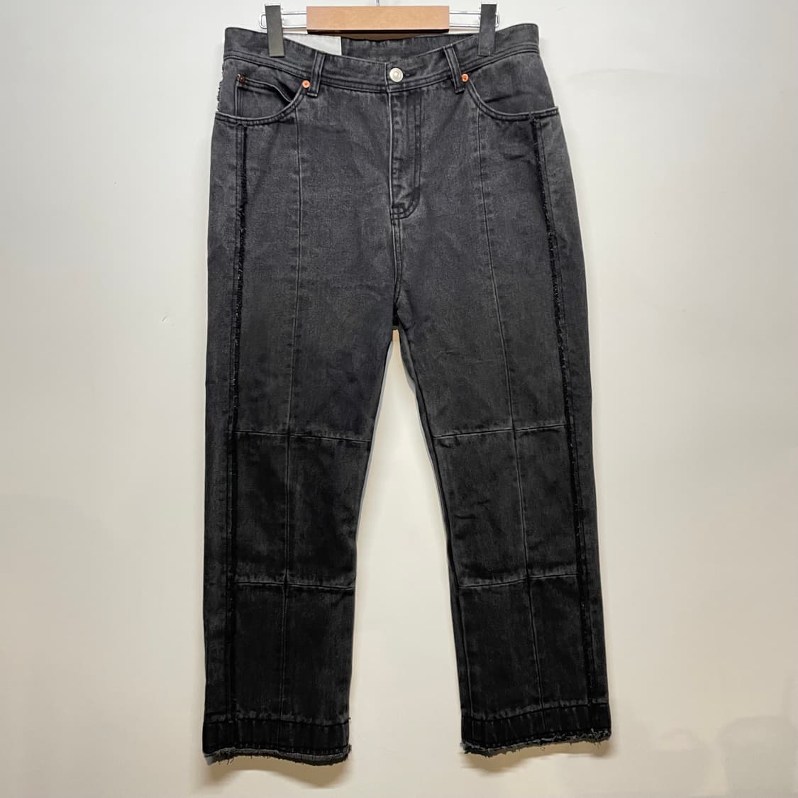 앤더슨벨 흑청 데님 팬츠 상품이미지1