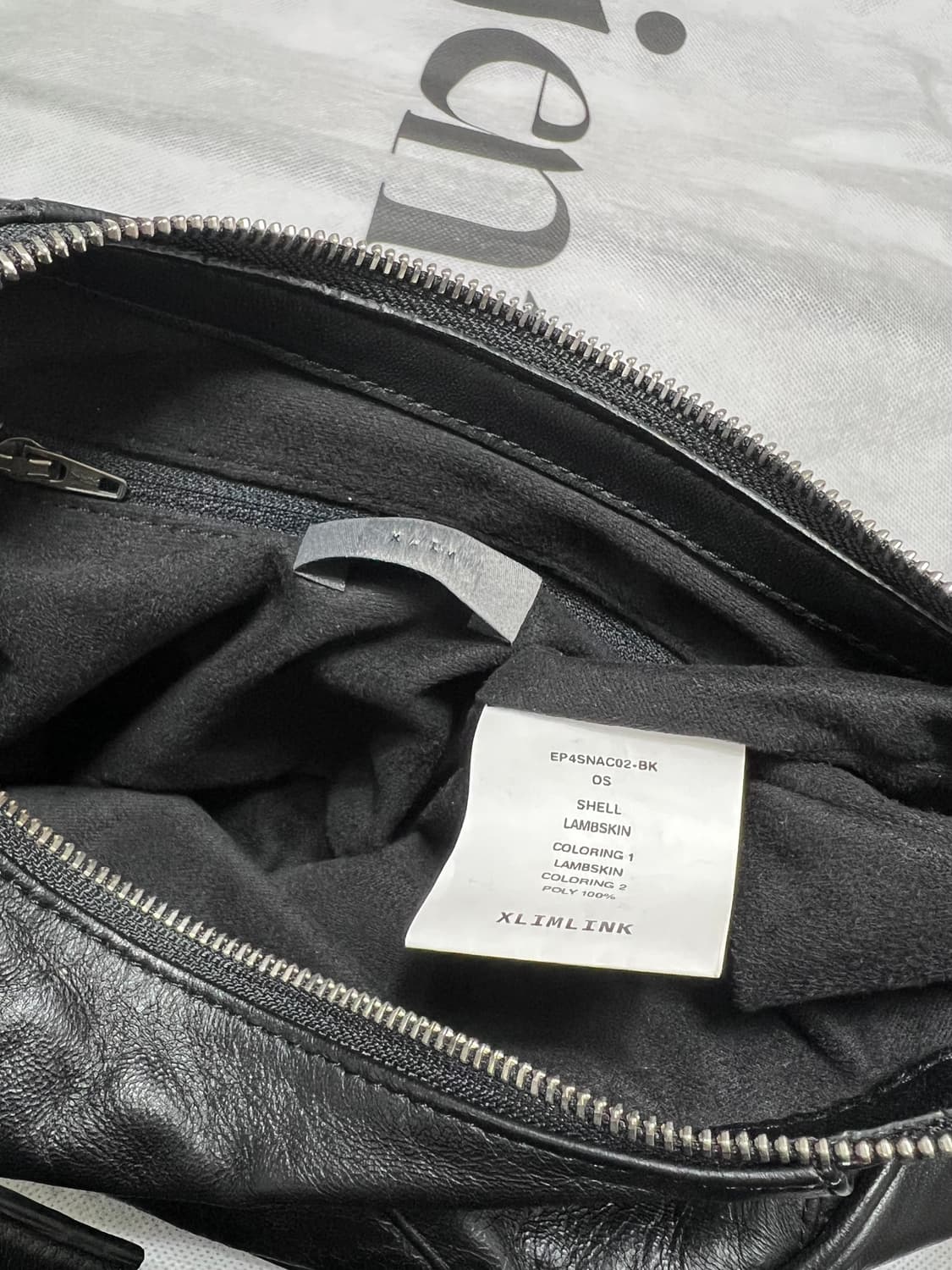 엑슬림 ep4 레더백 (램스킨) 상품이미지3