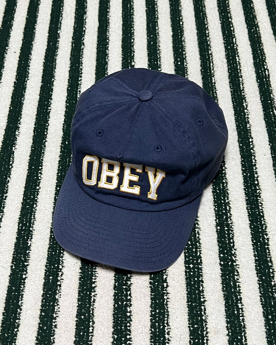 Obey Dropout Snapback Hat 상품이미지1
