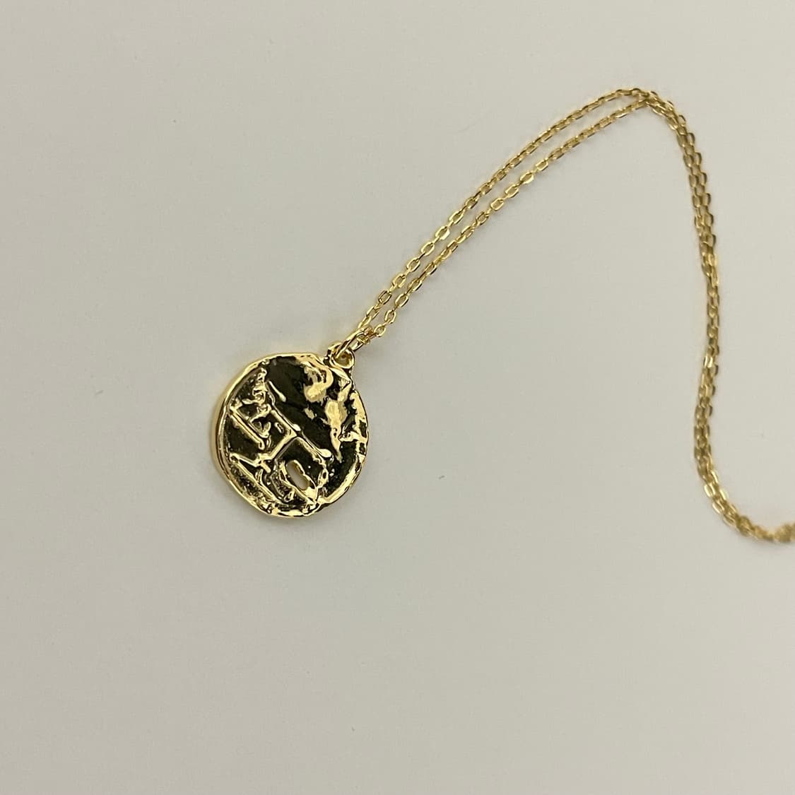 새제품) 925실버 18k골드도금 은 코인 목걸이 상품이미지2