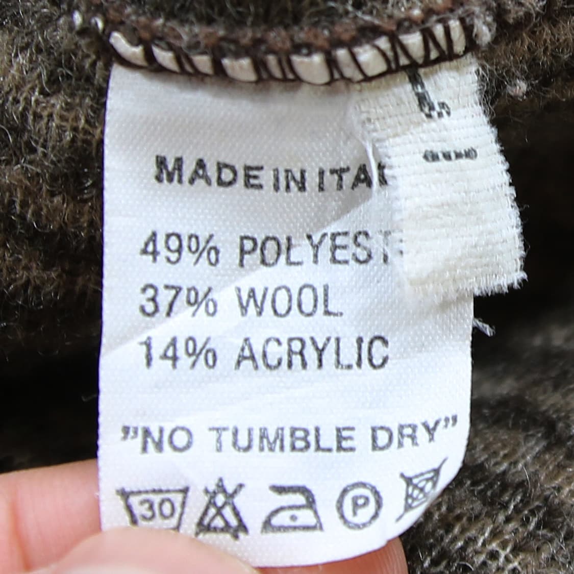 (착용컷) MITSUMINE 모직 셔츠 (남성용 L) 상품이미지8