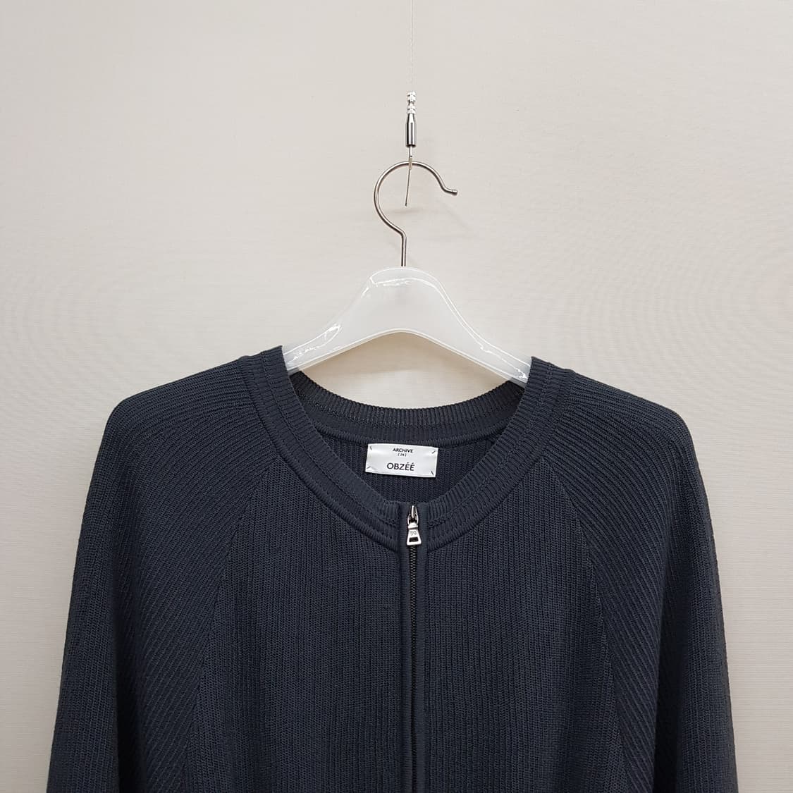 오브제 OBZEE 2021 니트 플리츠 롱 원피스 95사이즈 상품이미지2