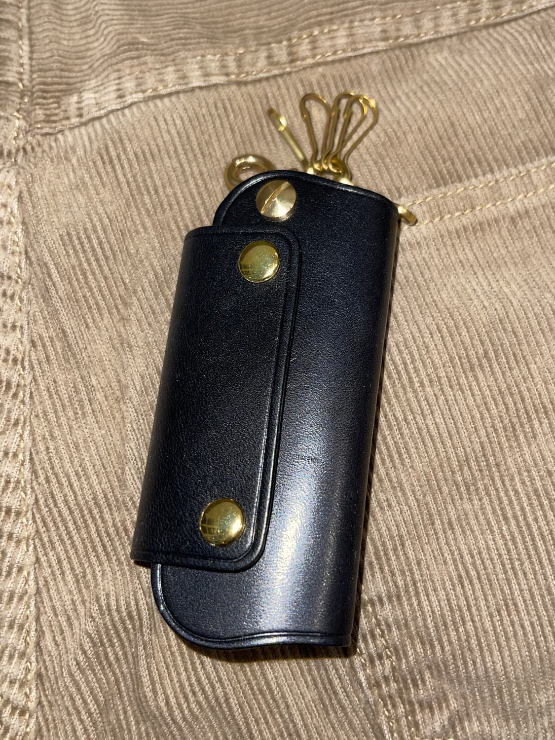 소가죽 키케이스 키홀더 키링 상품이미지1