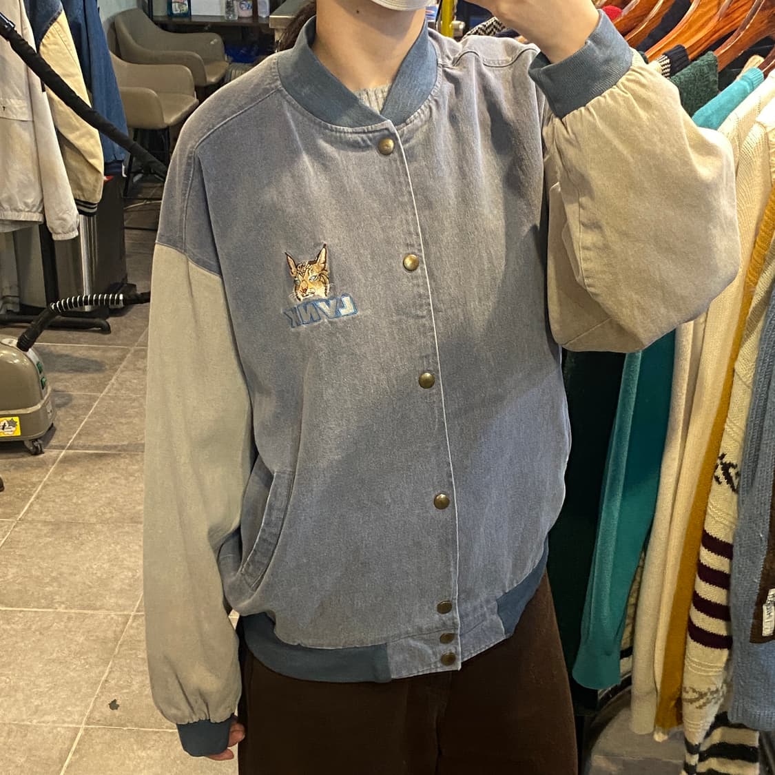 [NO.9] VTG 데님 바시티 자켓 상품이미지2