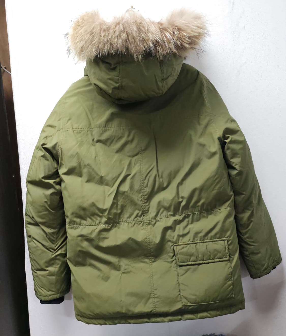 지프  정품 라쿤퍼 다운패딩 95M 상품이미지3