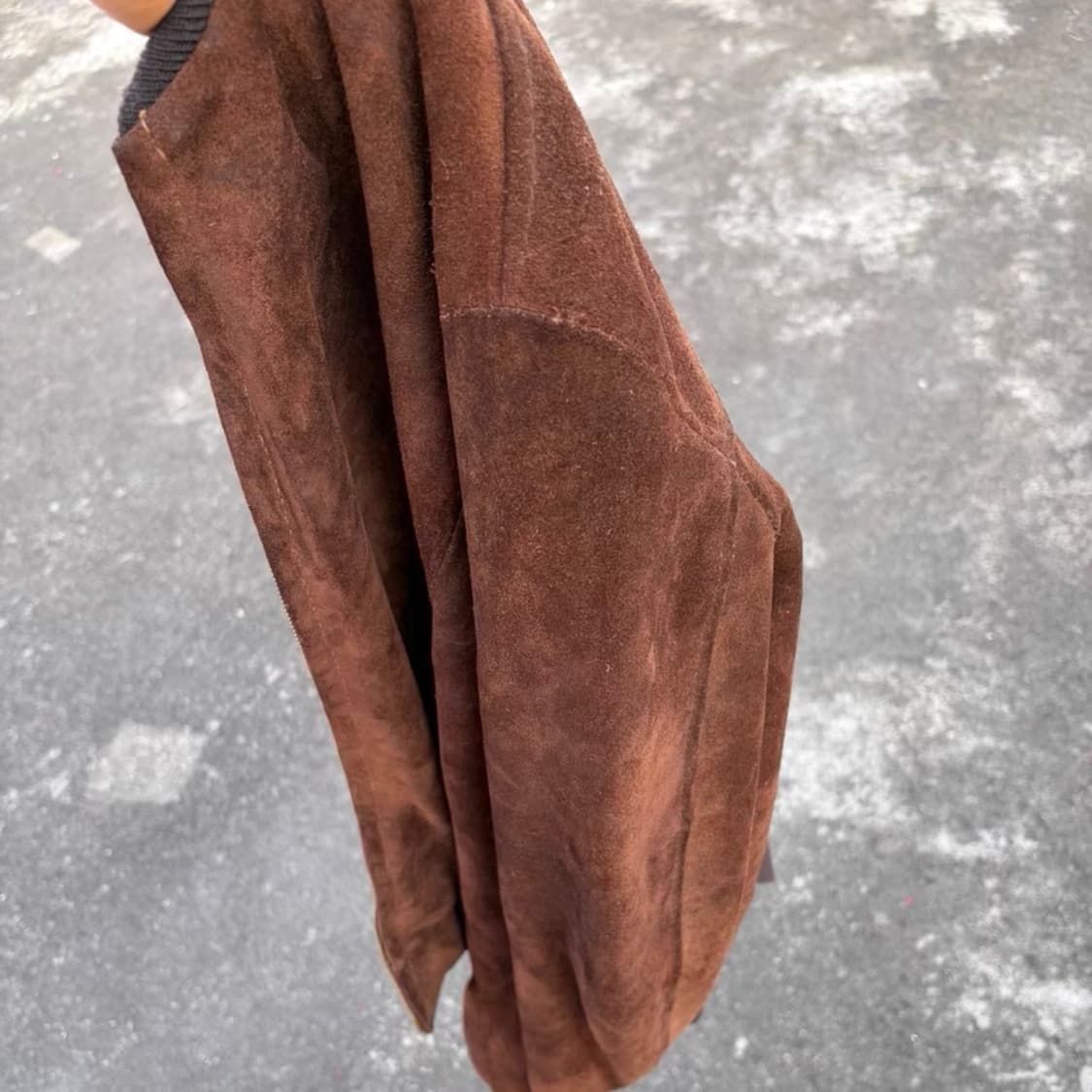 [Schott NYC] USA 빈티지 스웨이드 브라운 레더 자켓 상품이미지6