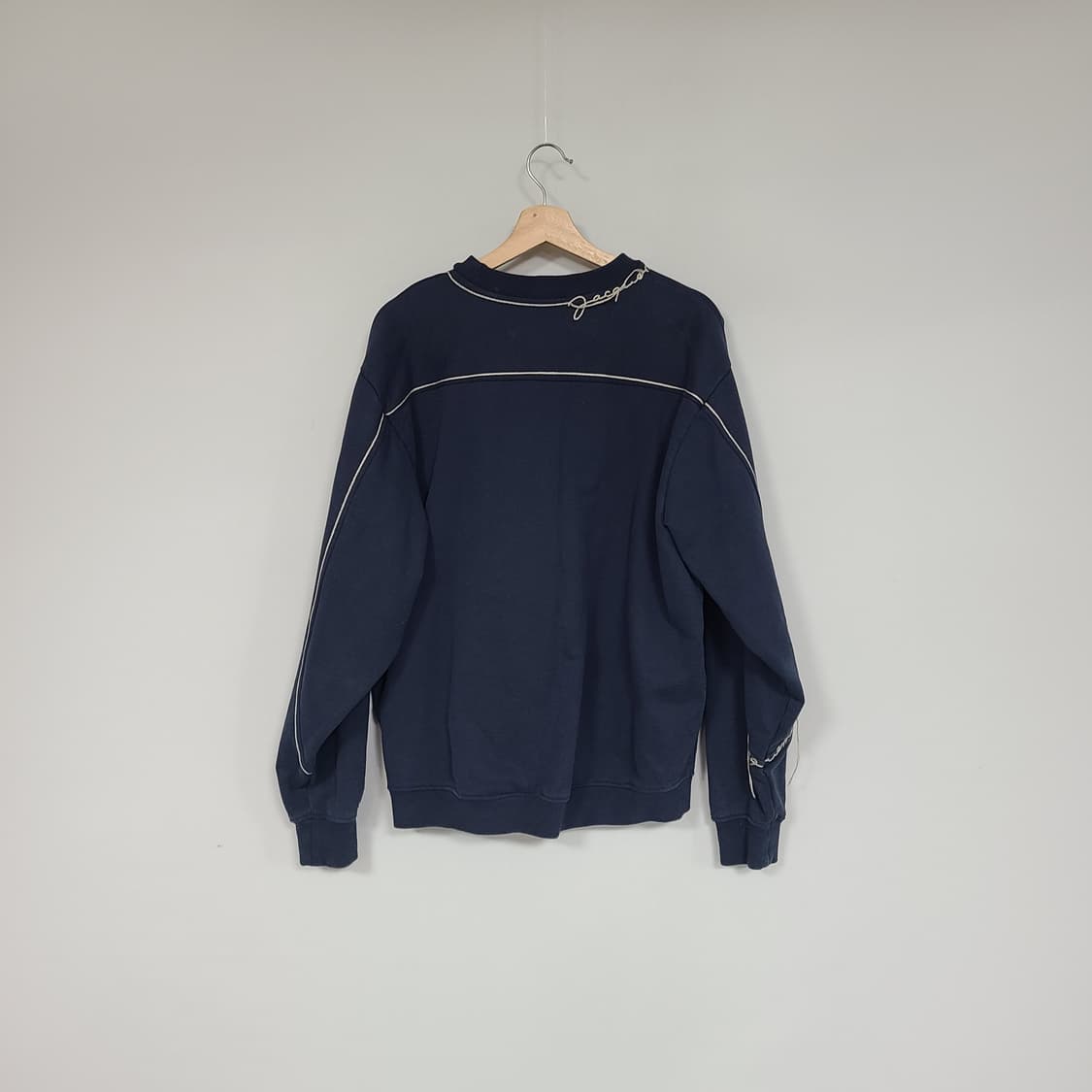 자크뮈스 정품 피오 자수 로고 스웻셔츠 네이비 L 상품이미지5