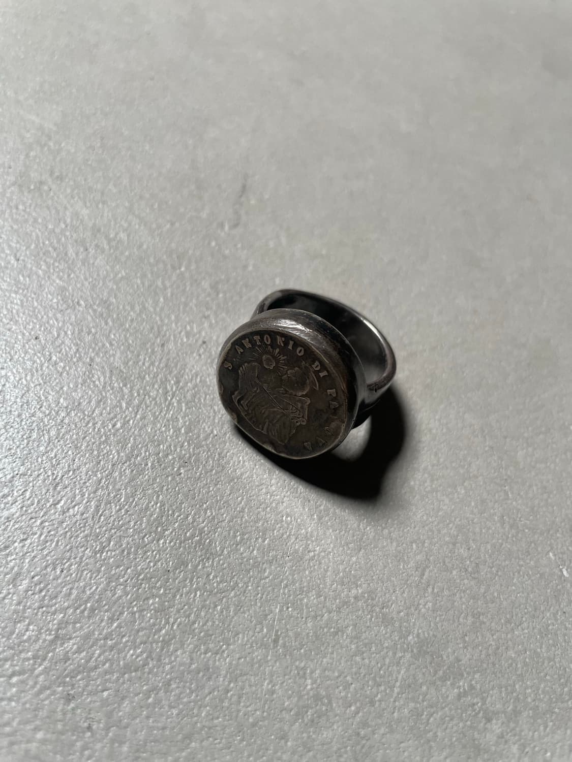 Japanese  Saint Antonio Medal Ring 상품이미지2