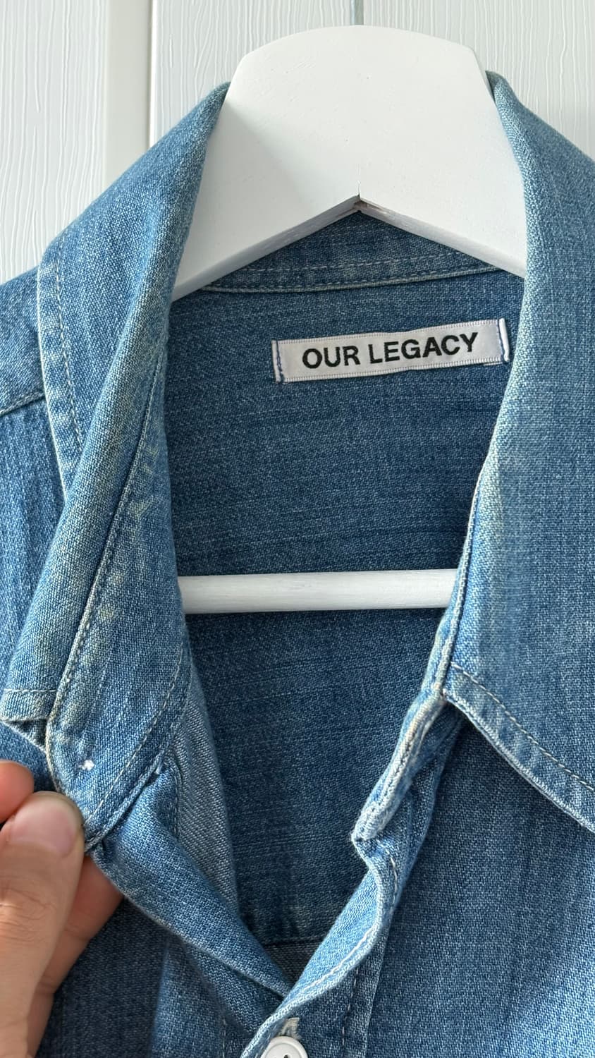 (48) 아워레거시 데님 오버셔츠 상품이미지5