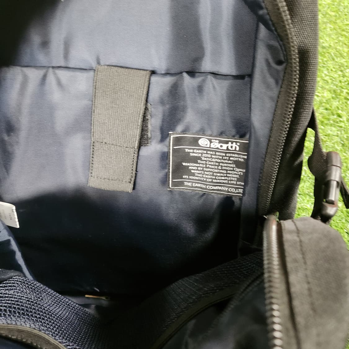 the earth 스트릿 백팩 | 그래피티 레터링 포인트 상품이미지5