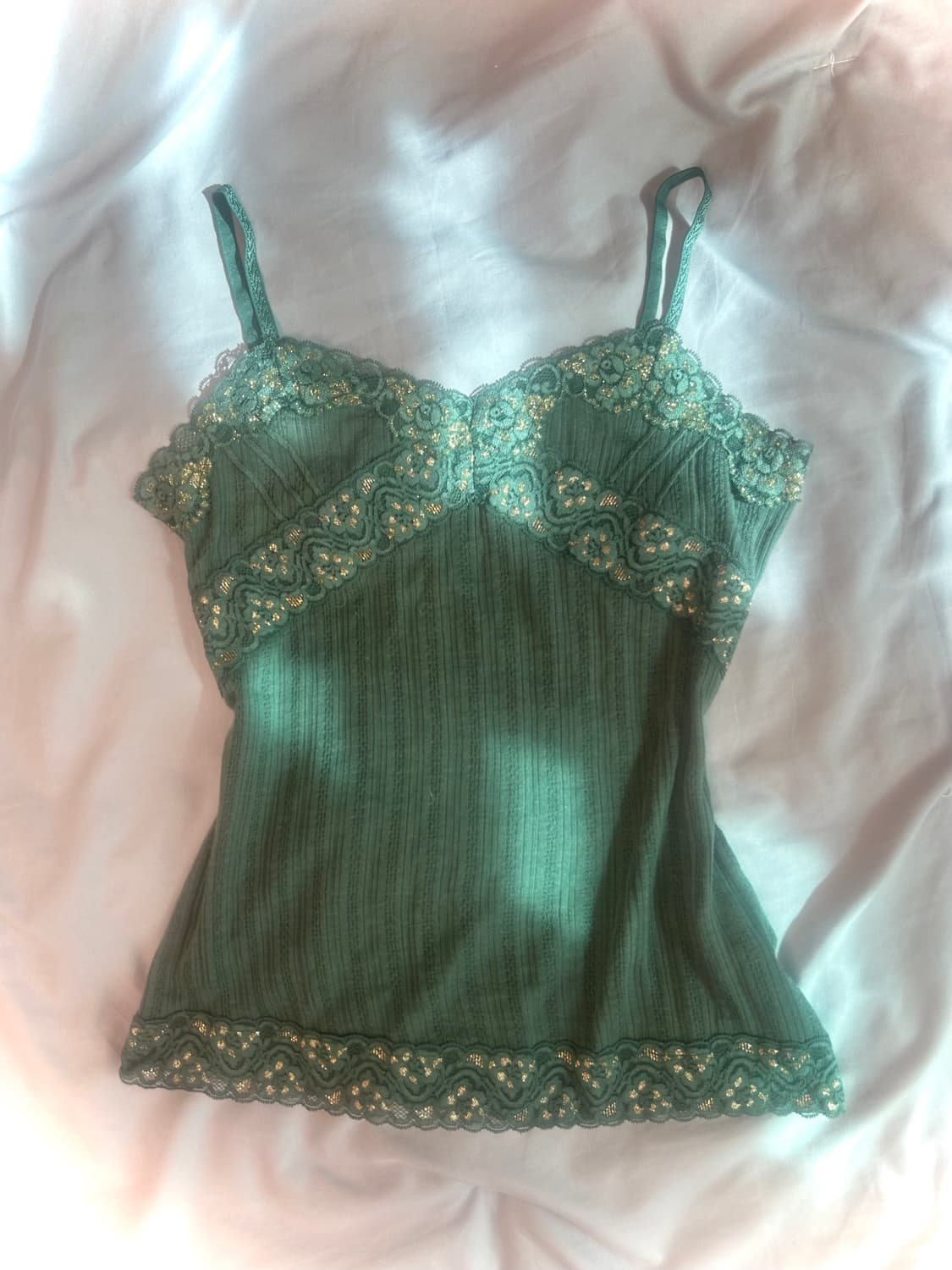 빈티지 히피 그런지페어리 딱붙 슬리브리스 나시 루카 와이즈걸 큐빈 상품이미지1