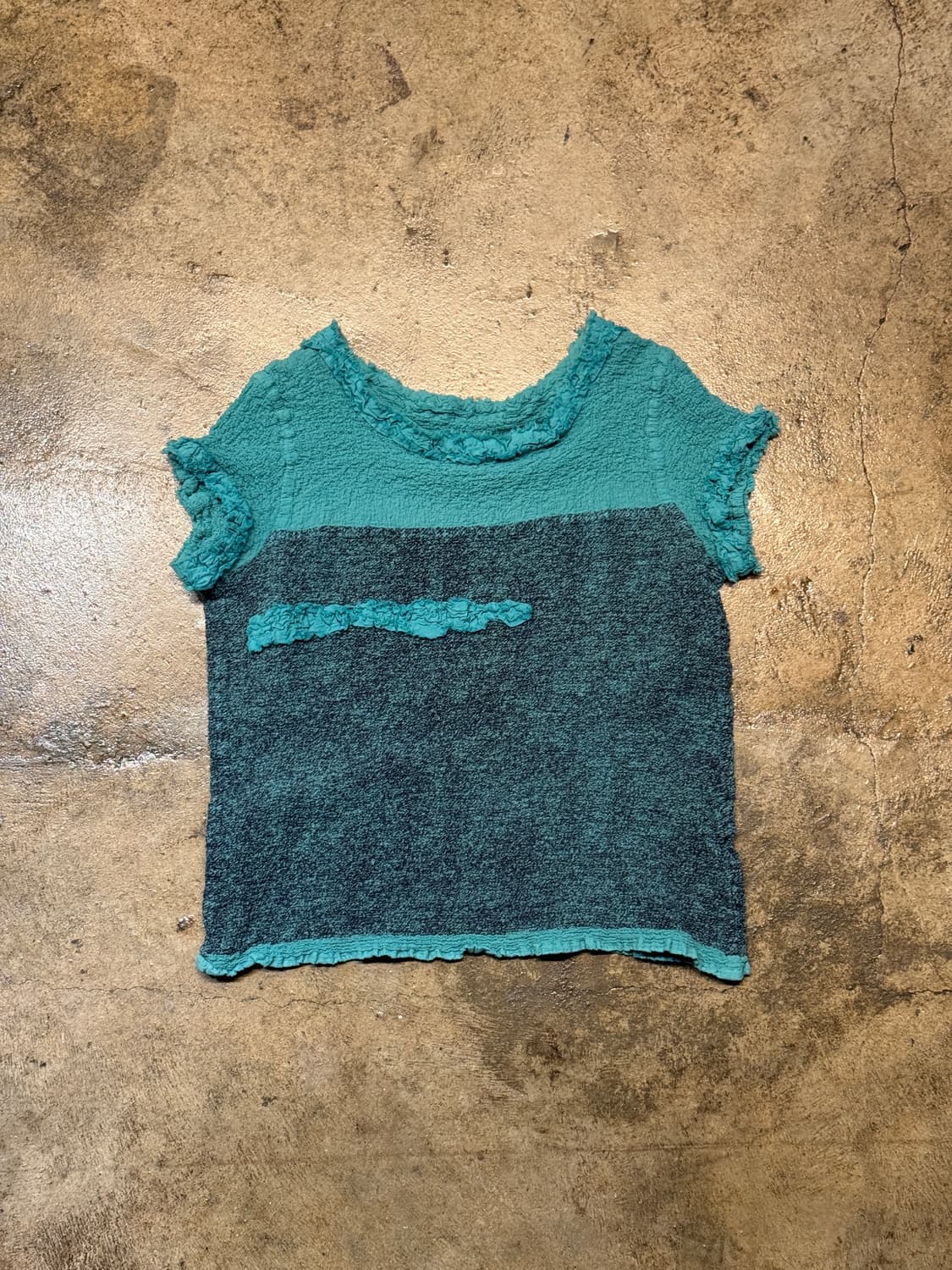 44-55 ) me ISSEY MIYAKE Cauliflower Tee 상품이미지4