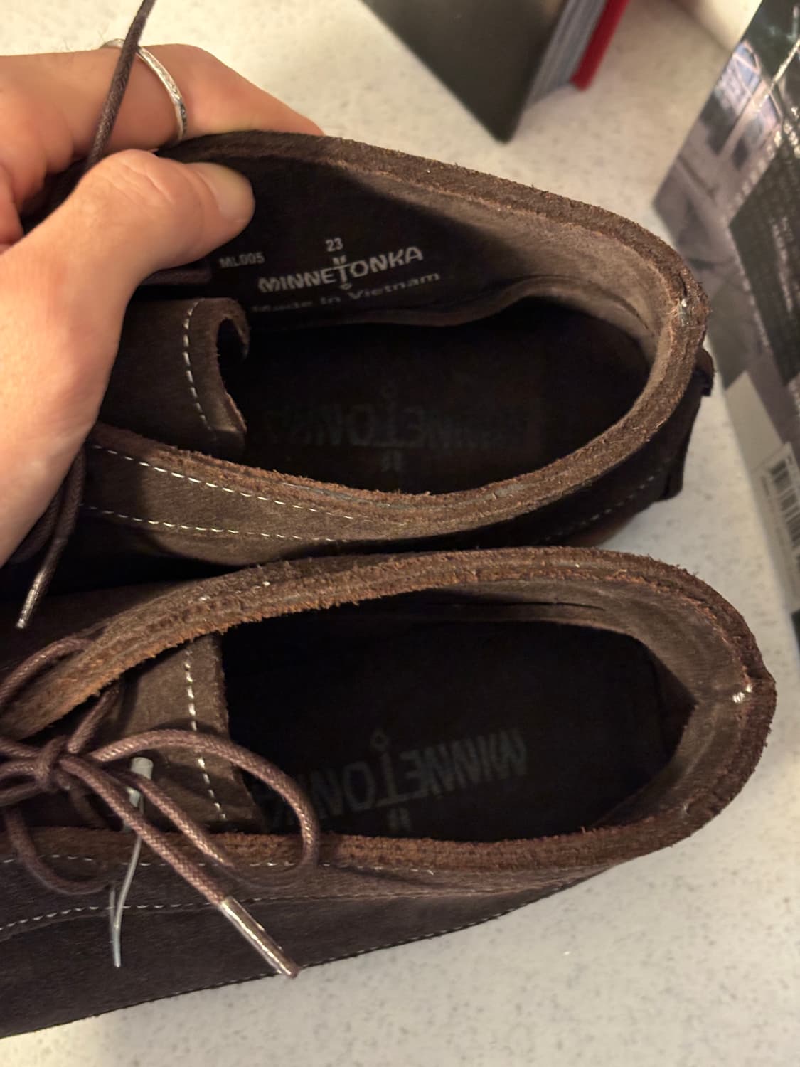 미네통카 스웨이드 처카부츠 상품이미지7