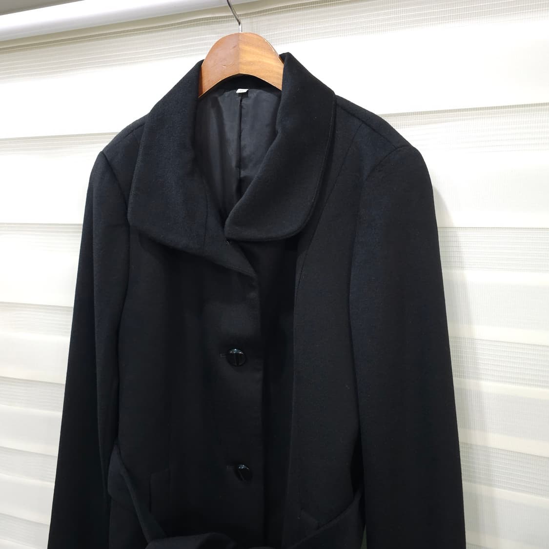 미사용품 JAPAN 빈티지 캐시미어100 코트- 우먼11 상품이미지2
