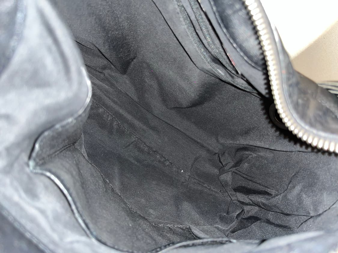 Japanese vintage all black shoulder bag 상품이미지8