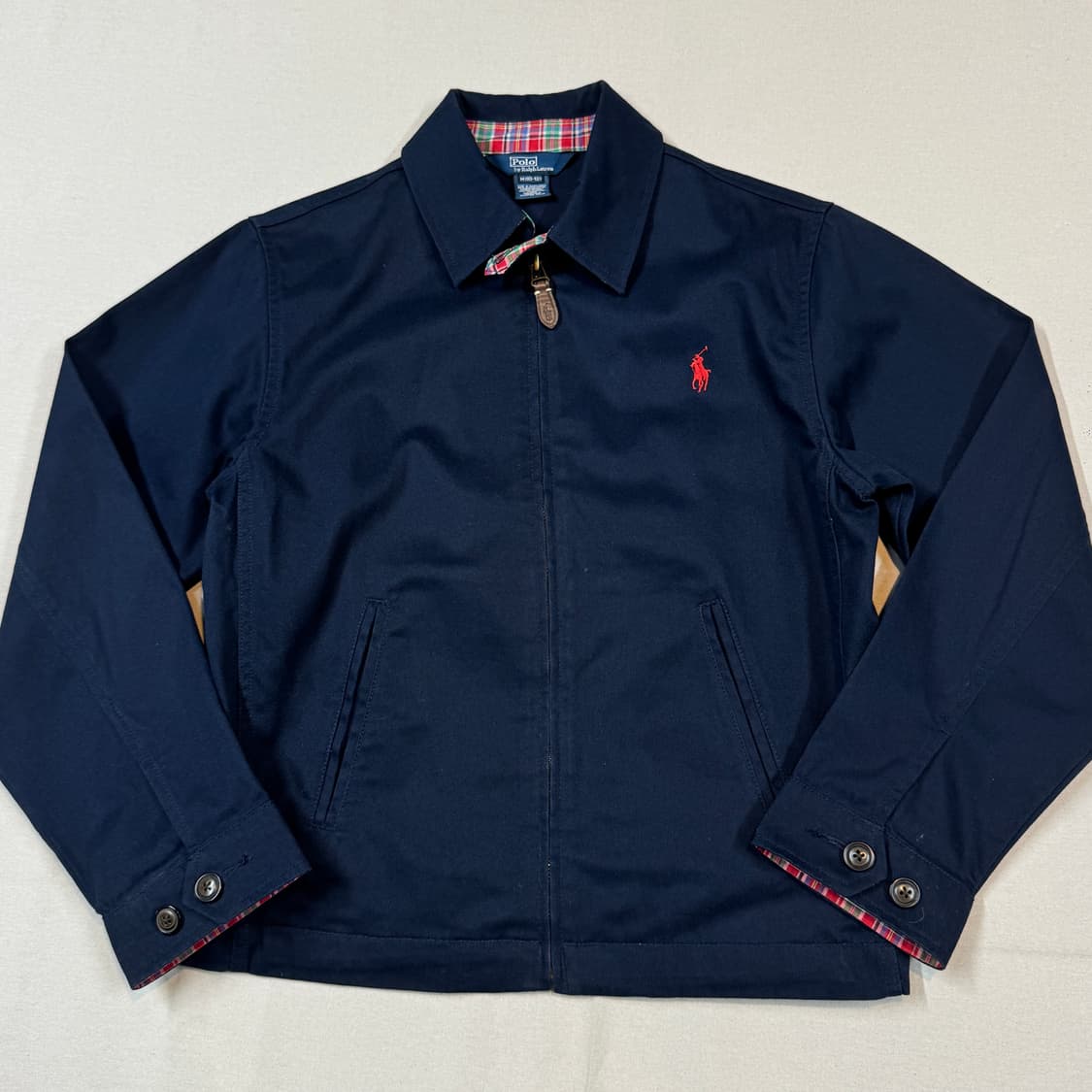 폴로 랄프로렌 베이포트 스윙탑 코튼 자켓 아동용 10-12 상품이미지2