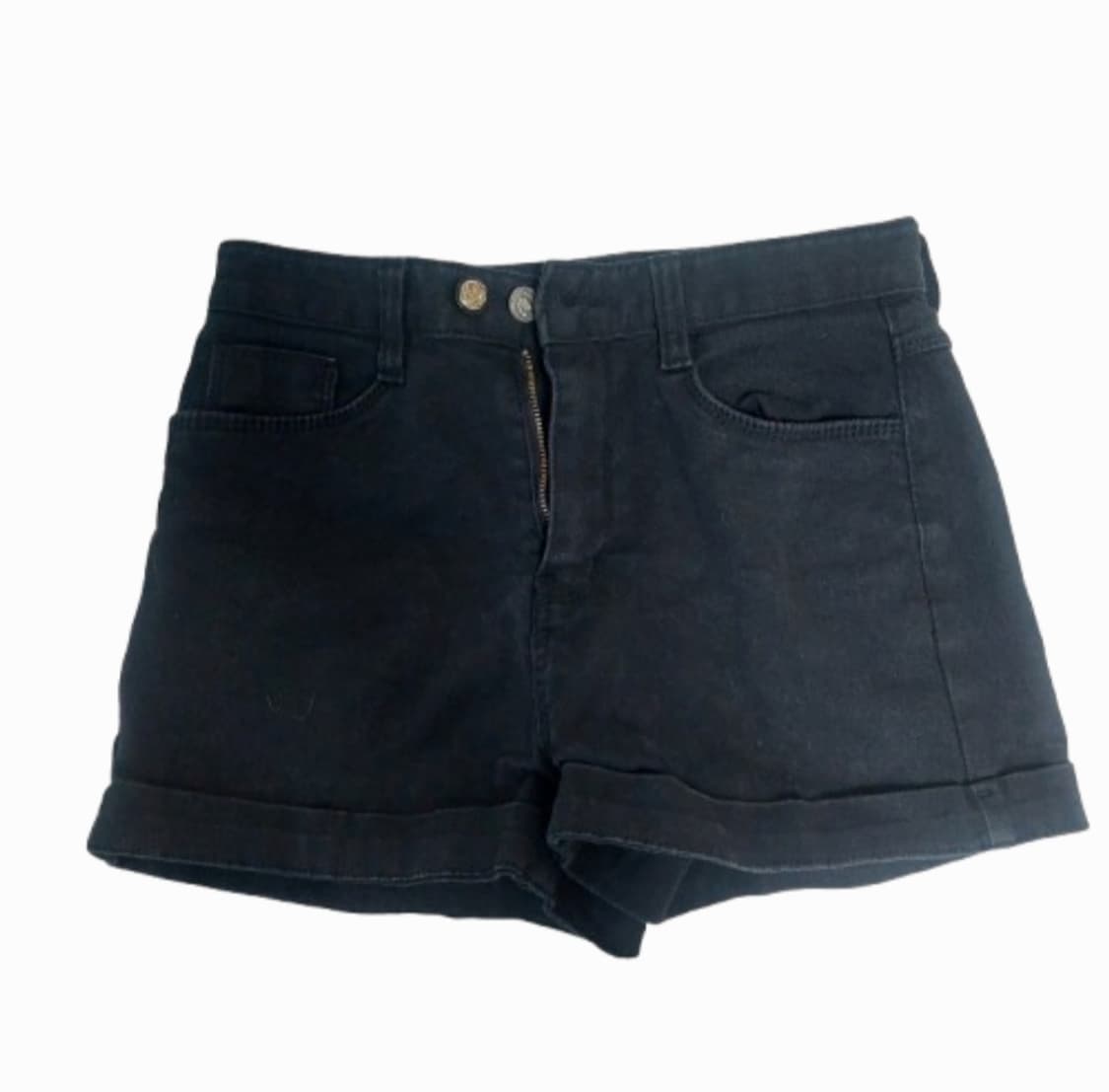 검은 면 반바지 상품이미지1