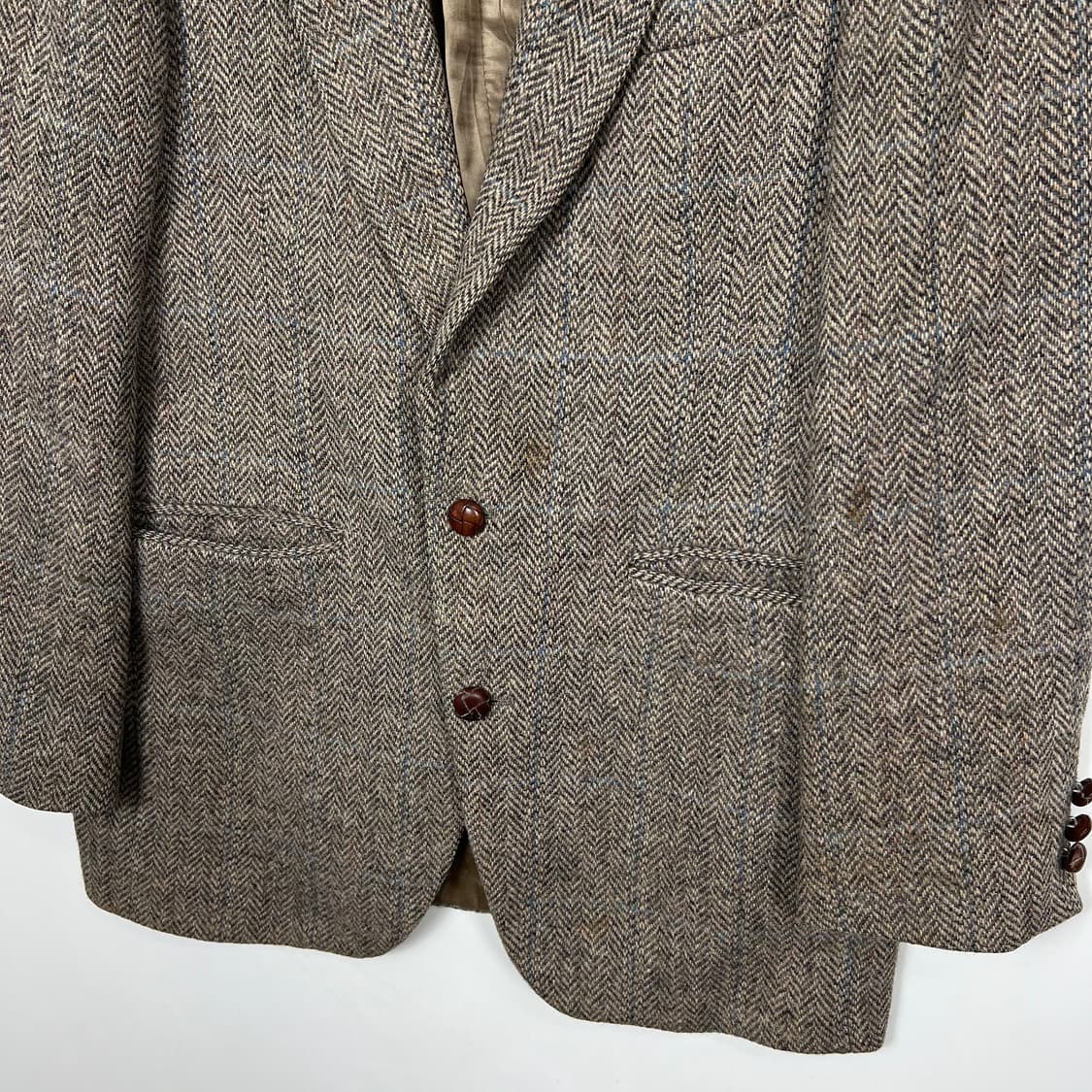 1990s Kenneth 헤링본 투버튼 블레이저 상품이미지2