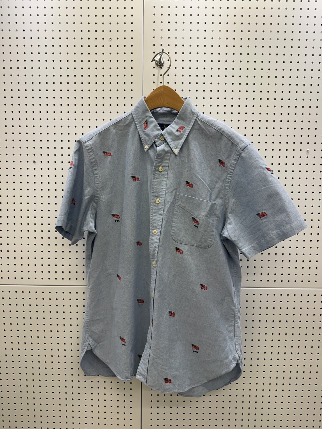 폴로 랄프로렌 성조기 패턴 반팔 셔츠 U1214 상품이미지2